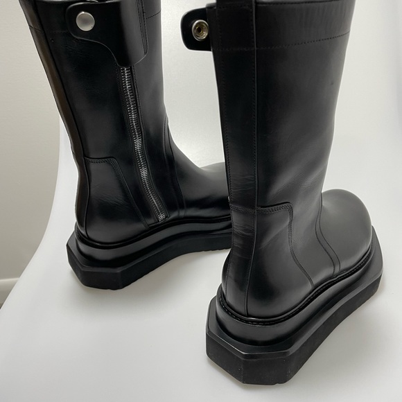 Rick Owen’s Black Creeper Turbo Cyclops Boots Men’s US 6/EU 39 $2675. - Picture 9 of 13